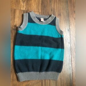 Adorable sweater vest Organic size 104 fits 2/3 years Katvig striped